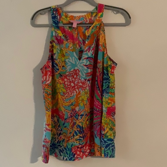 Lilly Pulitzer tank blouse - Picture 1 of 8